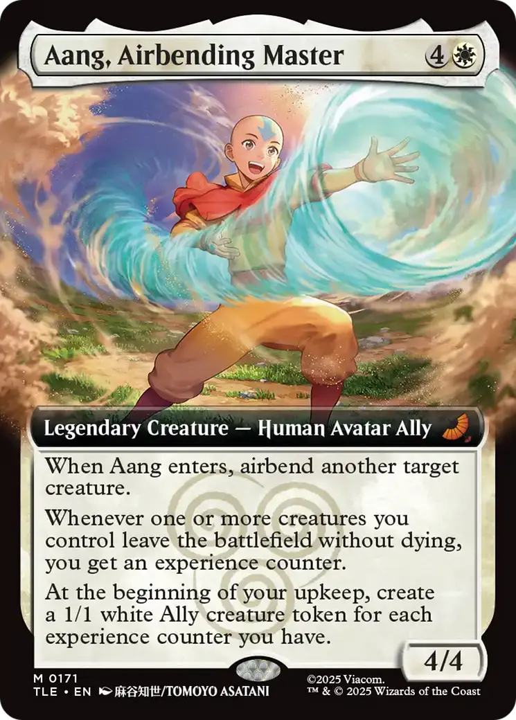 Aang, Airbending Master (Extended Art) [Avatar: The Last Airbender: Eternal-Legal] 1