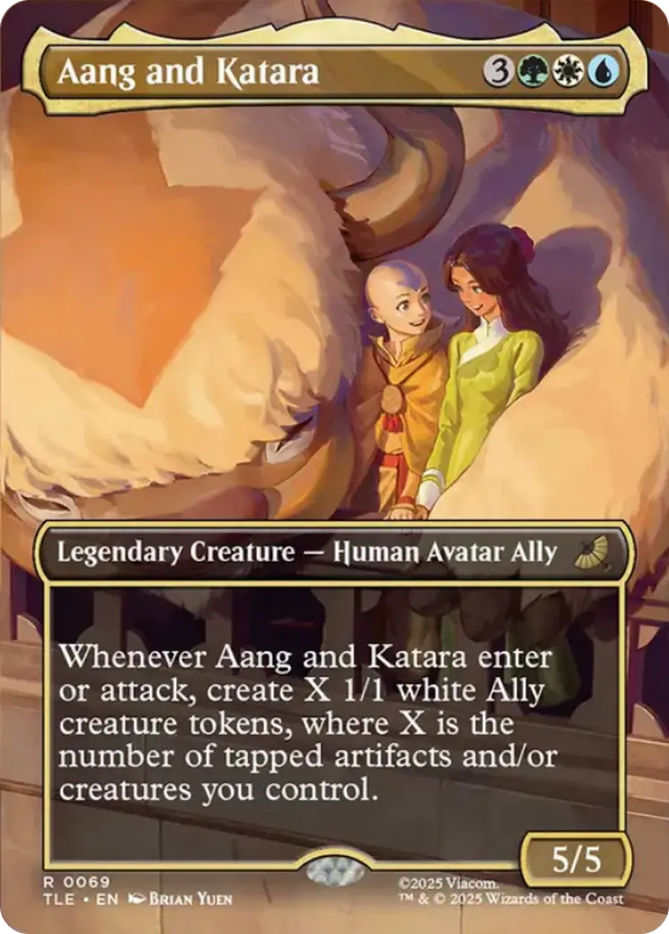 Aang And Katara (Borderless) [Avatar: The Last Airbender: Eternal-Legal] 1