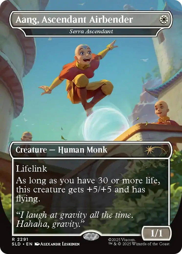 Aang, Ascendant Airbender - Serra Ascendant [Secret Lair Drop Series] 1