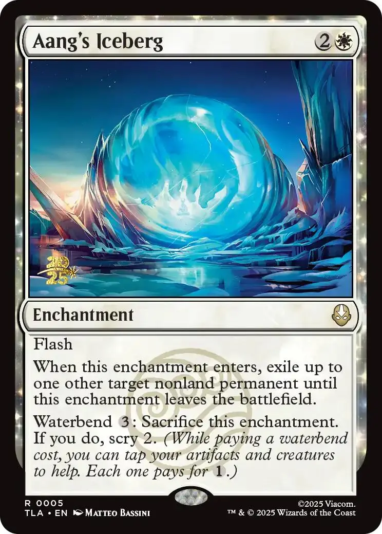 Aang's Iceberg [Avatar: The Last Airbender Prerelease Cards] 1