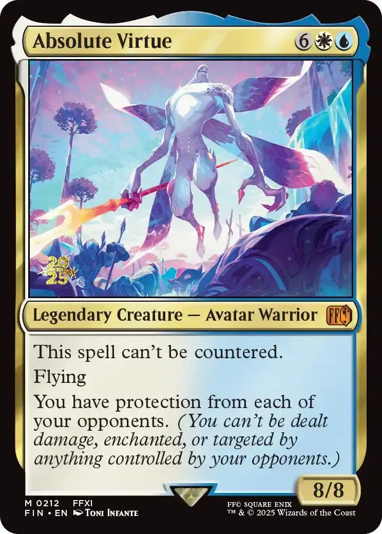 Absolute Virtue [Final Fantasy Prerelease Promo] 1