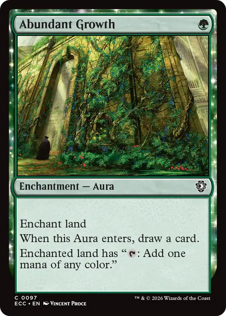 Abundant Growth [Lorwyn Eclipsed Commander] 1