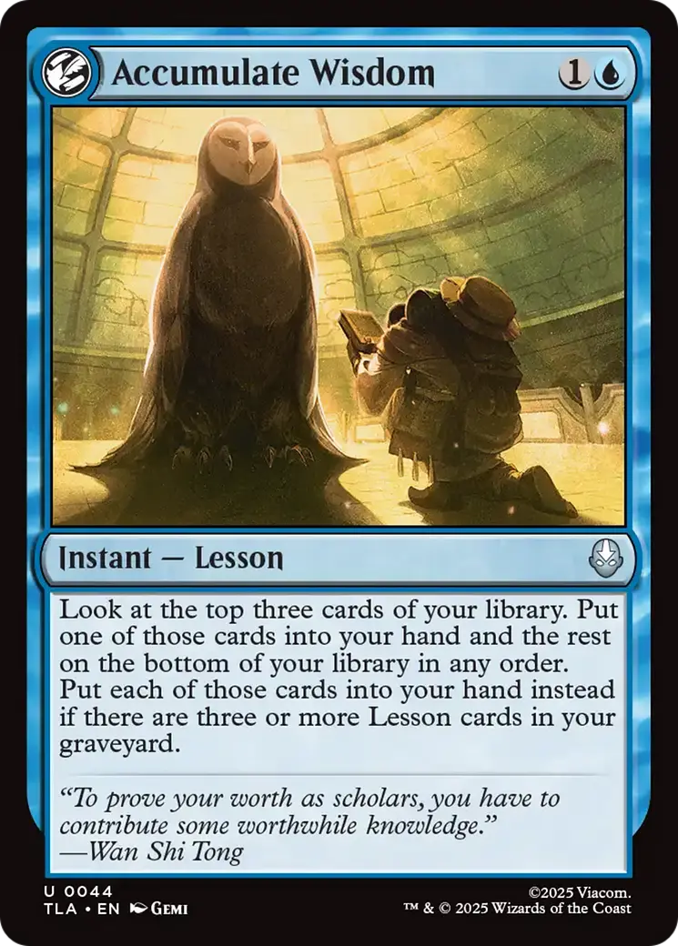 Accumulate Wisdom [Avatar: The Last Airbender] 1