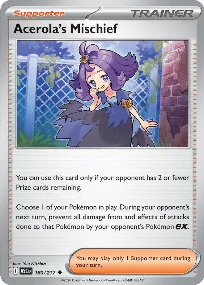 Acerola's Mischief (180/217) [Mega Evolution: Ascended Heroes] 1