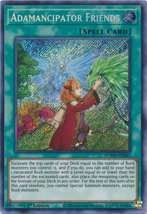 Adamancipator Friends [Rotd-En061] Secret Rare 1