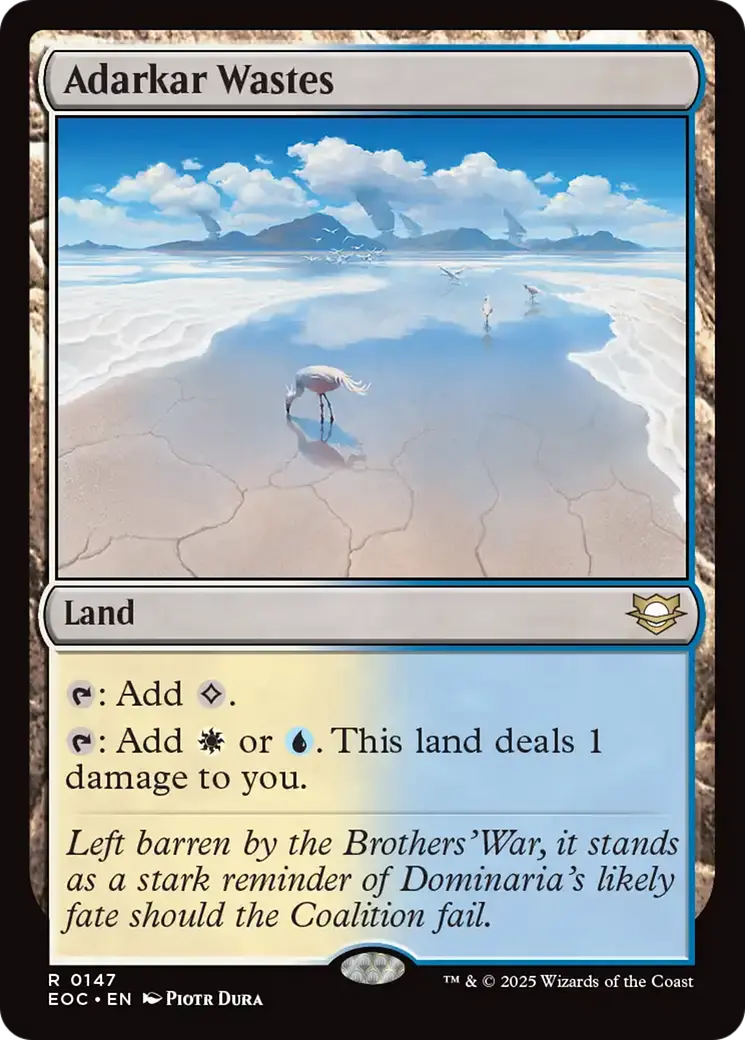 Adarkar Wastes [Edge Of Eternities Commander] 1