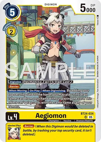Aegiomon [Bt24-034] [Time Stranger] 1