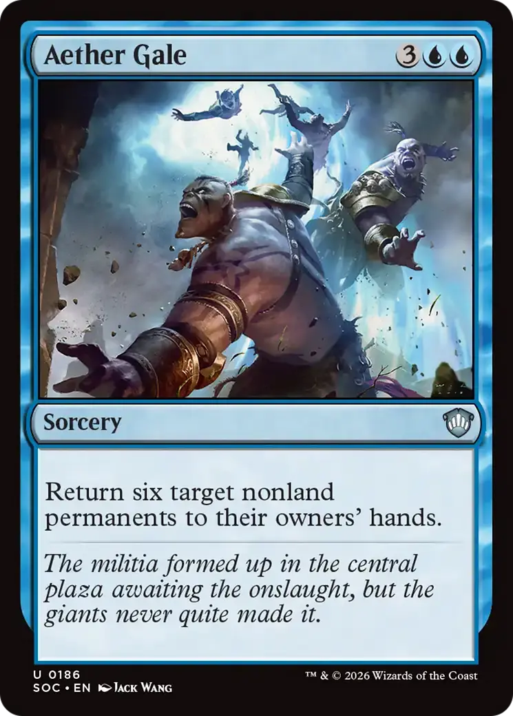 Aether Gale [Secrets Of Strixhaven Commander] 1