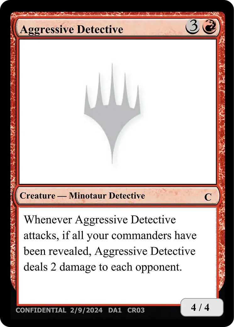 Aggressive Detective [Unknown Event] 1