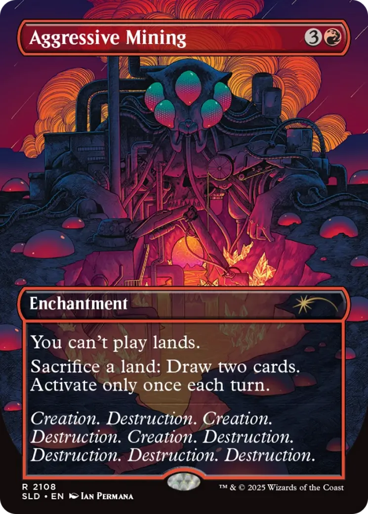 Aggressive Mining [Secret Lair Drop Series] 1