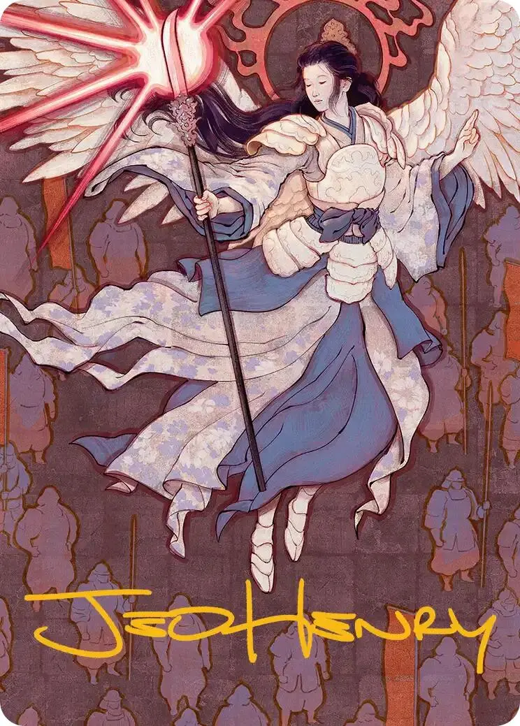 Akroma's Will Art Card (Gold-Stamped Signature) [Secrets Of Strixhaven Art Series] 1