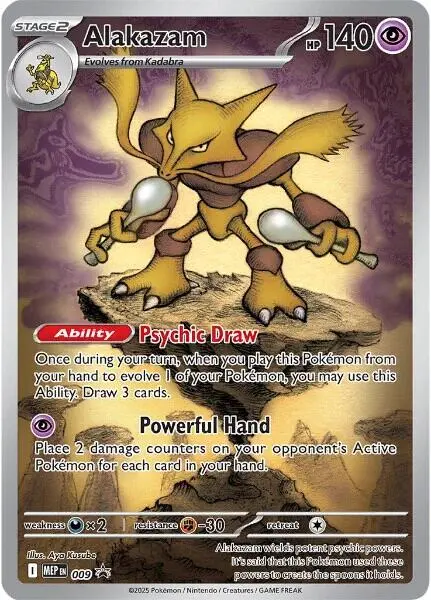Alakazam (009) [Mega Evolutions Promo] 1