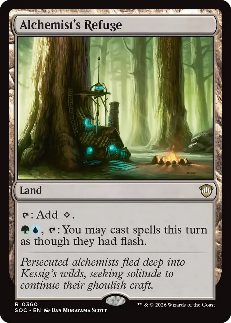 Alchemist's Refuge [Secrets Of Strixhaven Commander] 1
