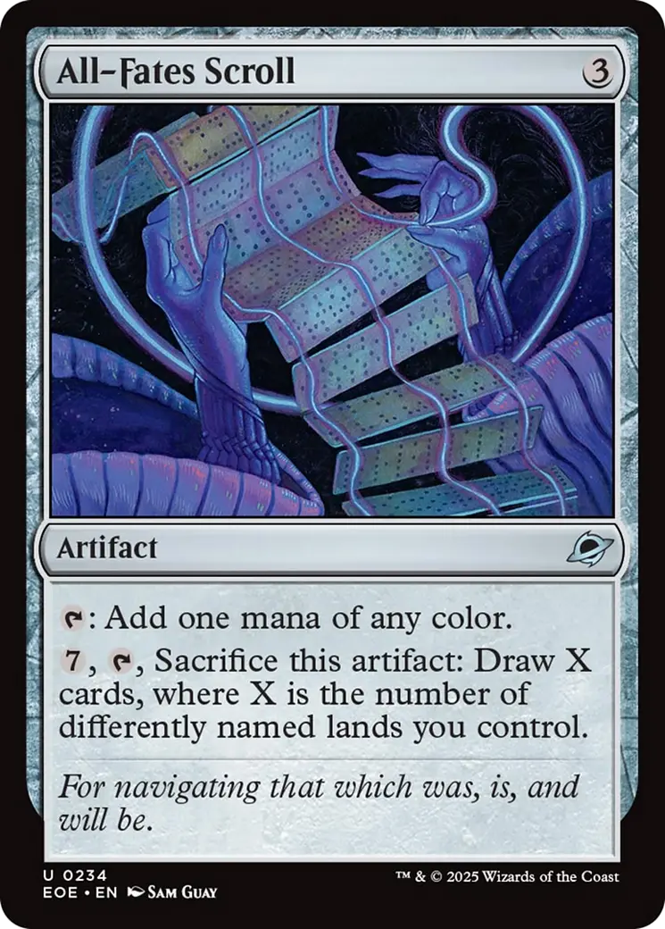 All-Fates Scroll [Edge Of Eternities] 1