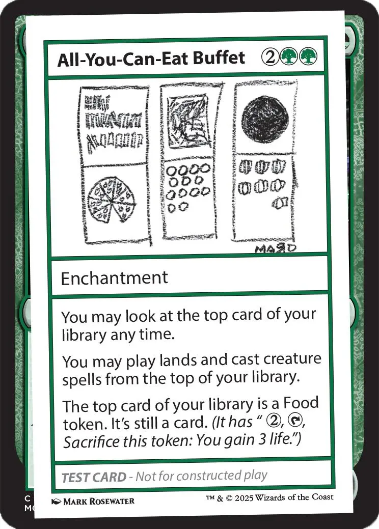 All-You-Can-Eat Buffet [Mystery Booster Playtest Cards] 1