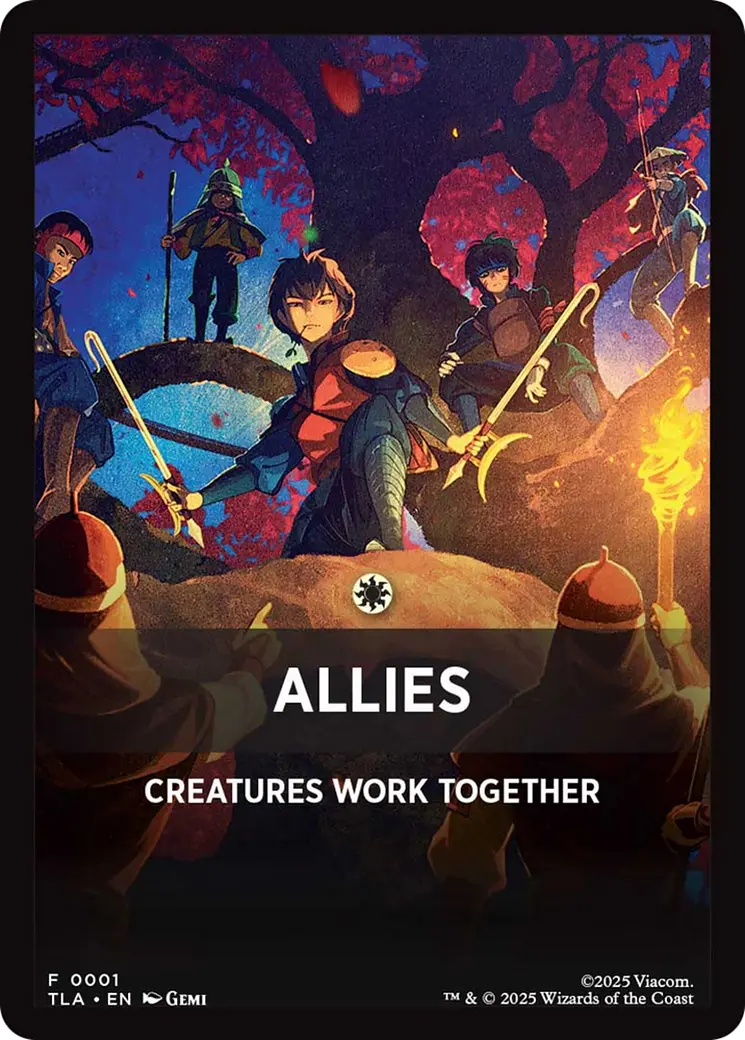 Allies Theme Card [Avatar: The Last Airbender: Eternal-Legal] 1