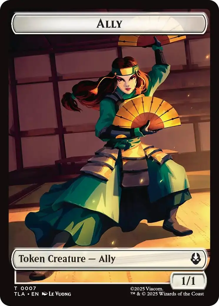 Ally (0007) // Clue (0018) Double-Sided Token [Avatar: The Last Airbender Tokens] 1