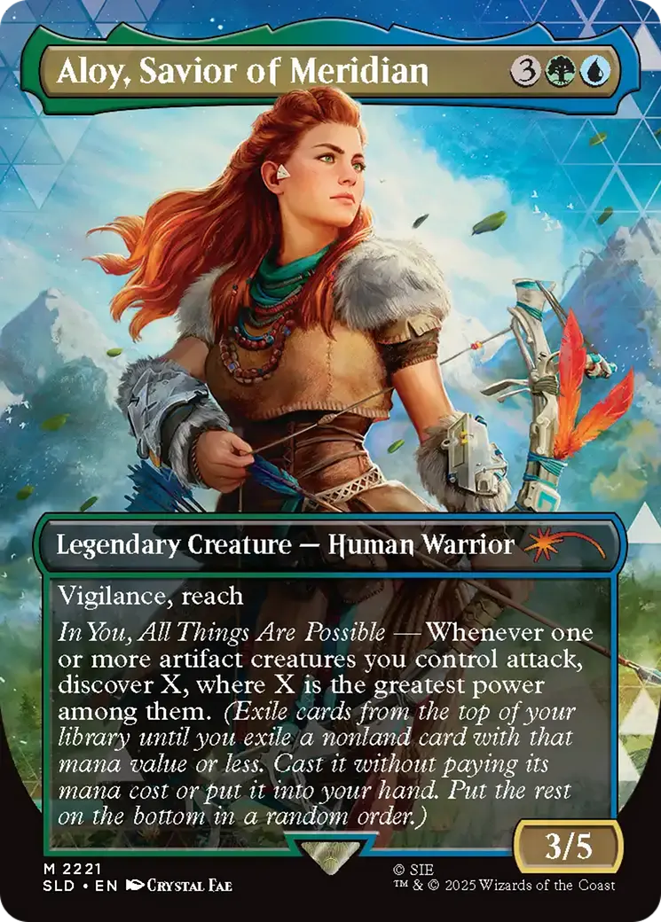 Aloy, Savior Of Meridian [Secret Lair Drop Series] 1