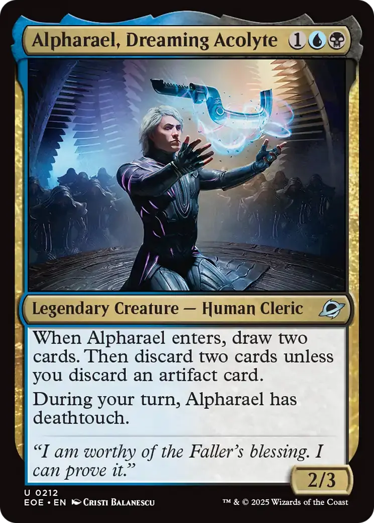 Alpharael, Dreaming Acolyte [Edge Of Eternities] 1