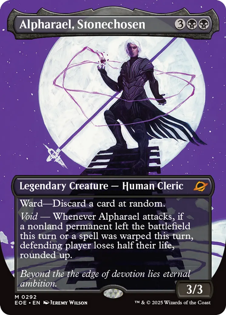 Alpharael, Stonechosen (Borderless) [Edge Of Eternities] 1