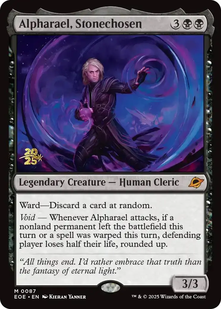 Alpharael, Stonechosen [Edge Of Eternities Prerelease Promos] 1