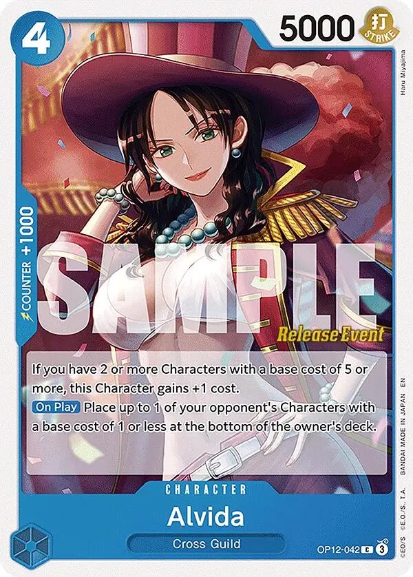 Alvida [Legacy Of The Master Release Event Cards] 1