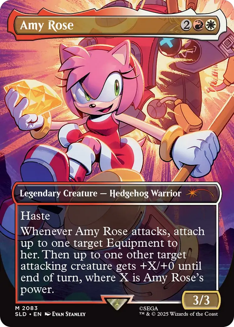 Amy Rose (Rainbow Foil) [Secret Lair Drop Series] 1