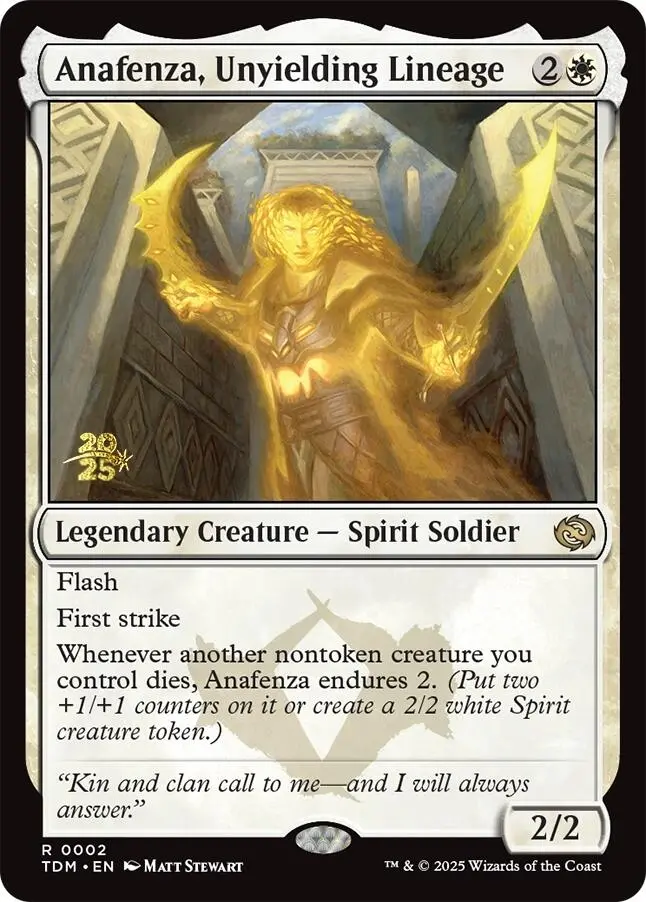 Anafenza, Unyielding Lineage [Tarkir: Dragonstorm Prerelease Cards] 1