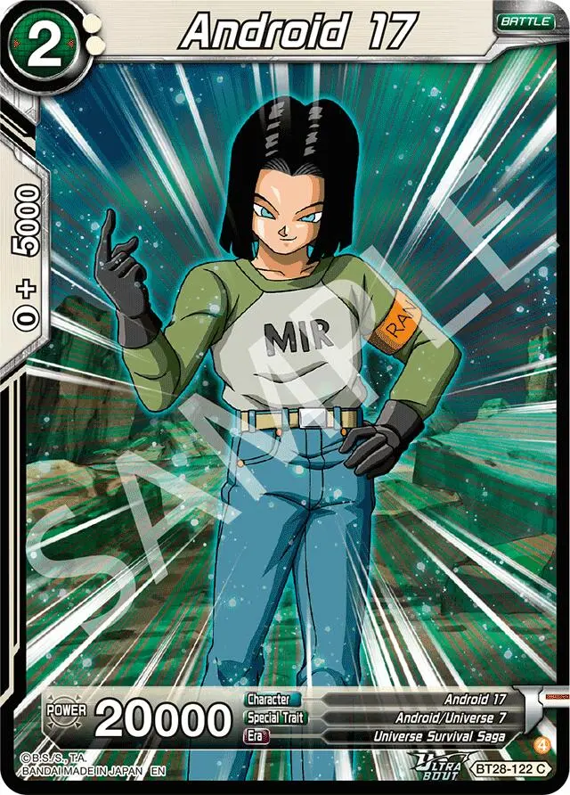 Android 17 (Bt28-122) [Prismatic Clash] 1