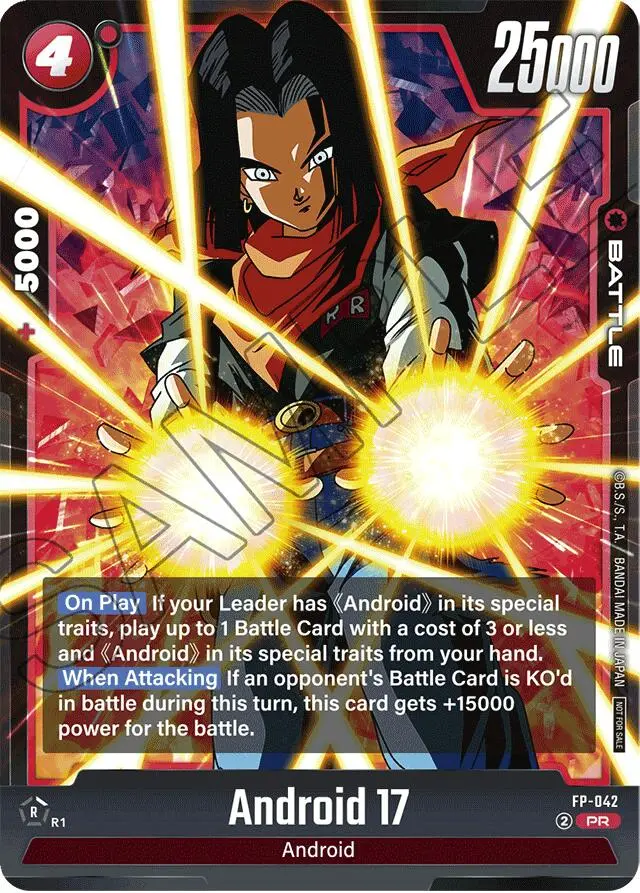 Android 17 (Fb-042) [Fusion World Promotion Cards] 1