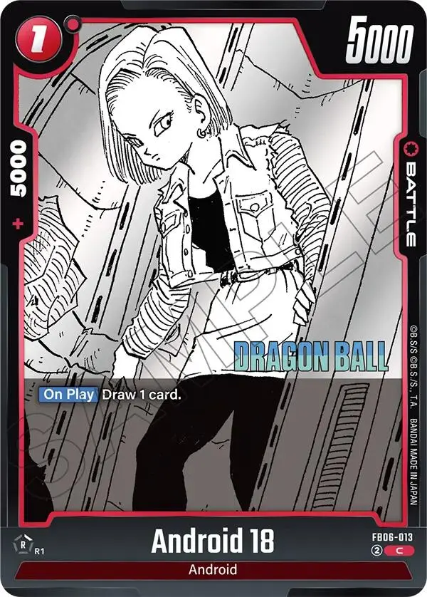 Android 18 (Fb06-013) [Manga Booster 02] 1