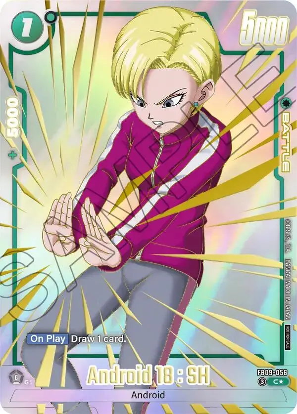 Android 18 : Sh (Limited Pack 26-27 Wave1) [Fusion World Tournament Cards] 1