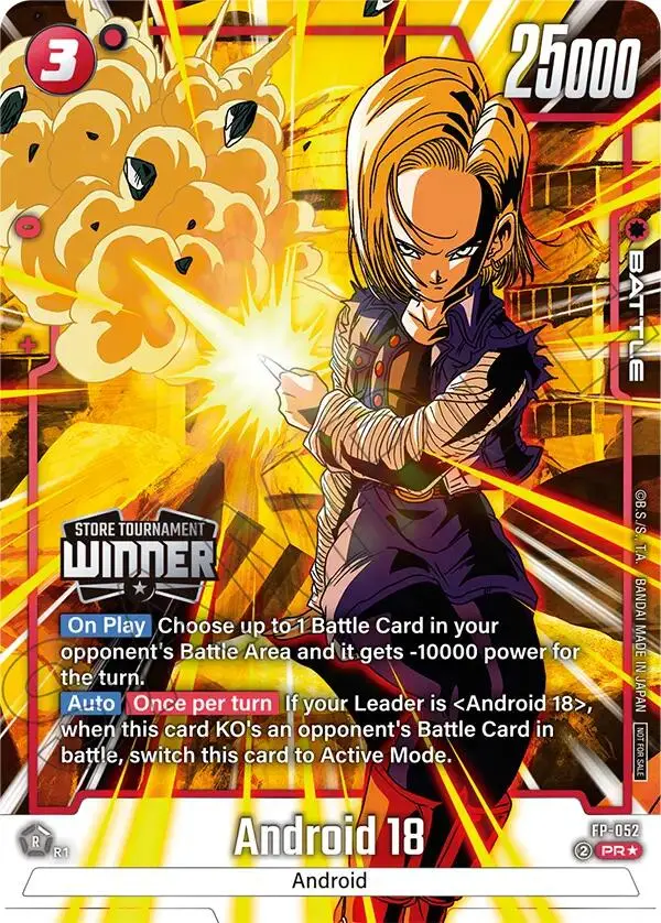 Android 18 (Tournament Pack 08 - Winner) [Fusion World Tournament Cards] 1