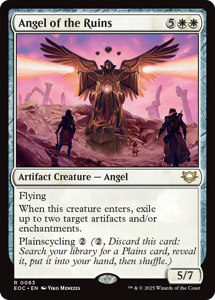 Angel Of The Ruins [Edge Of Eternities Commander] 1