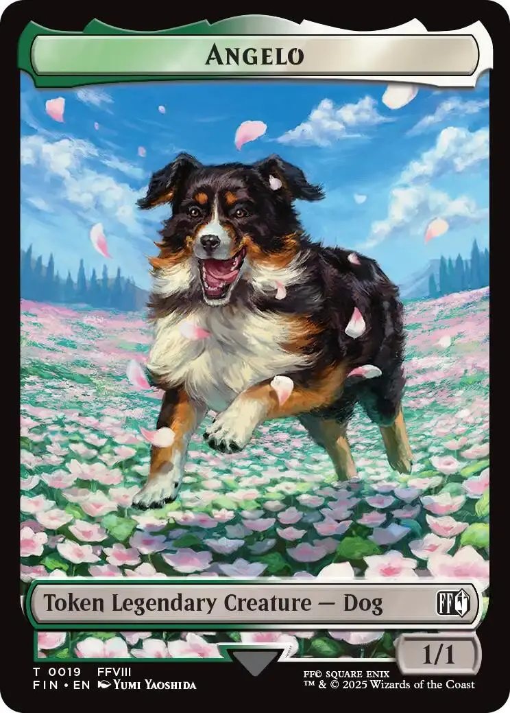 Angelo // Darkstar Double-Sided Token [Final Fantasy Tokens] 1