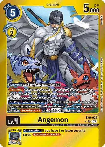 Angemon [Ex9-026] (Limited Foil) [Versus Monsters] 1