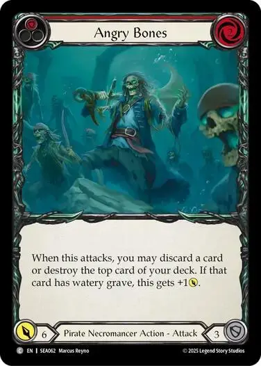 Angry Bones (Red) [Sea062] (High Seas) 1