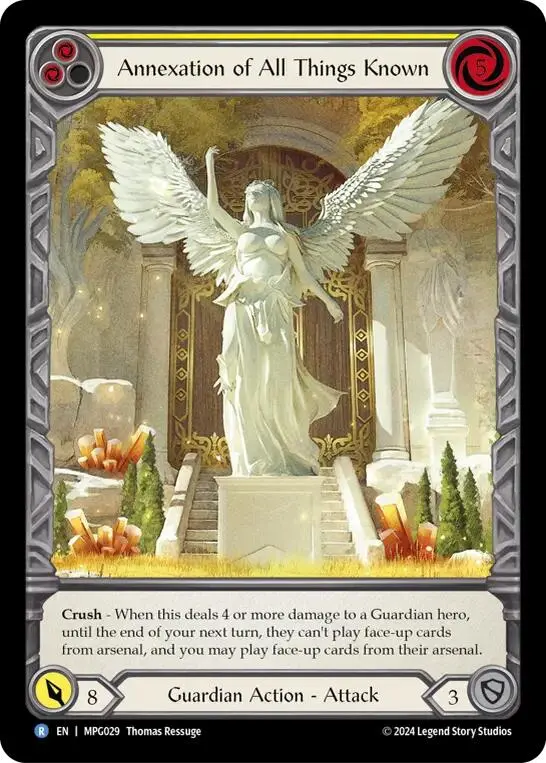 Annexation Of All Things Known (Extended Art) [Mpg029] (Mastery Pack Guardian)  Rainbow Foil 1