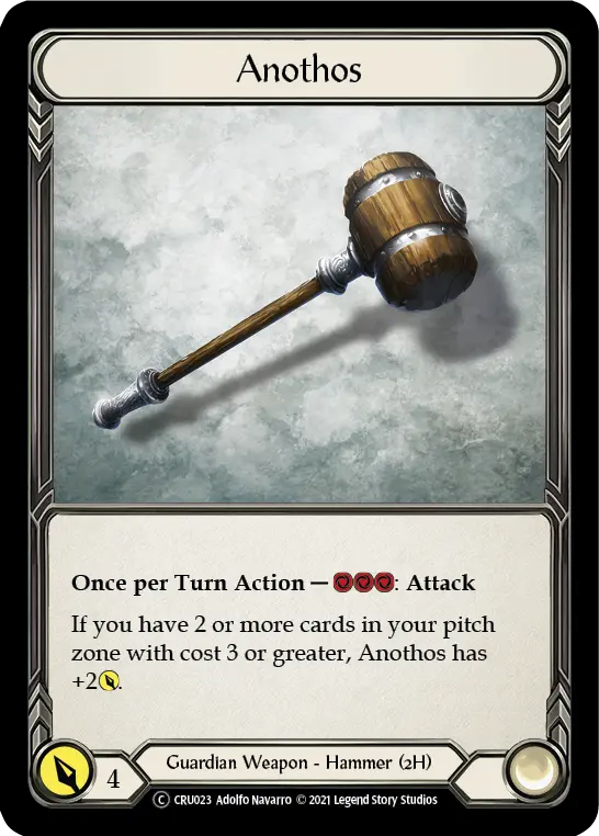 Anothos (Rainbow Foil) [Cru023-Rf] Unlimited Rainbow Foil 1