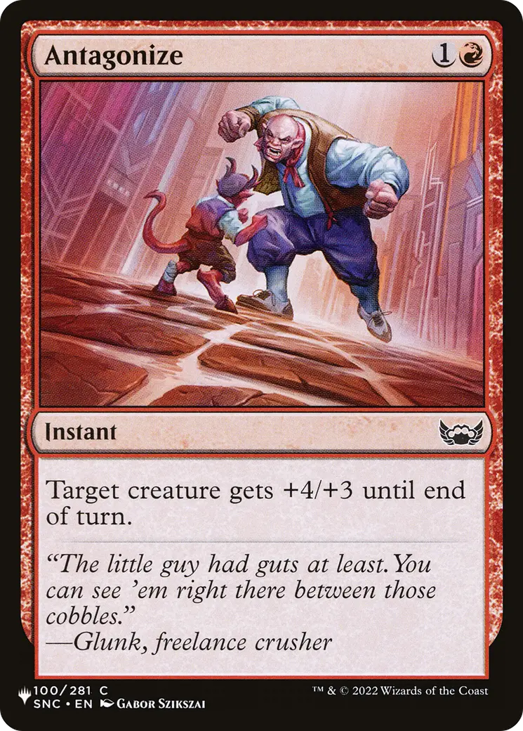 Antagonize [The List] 1