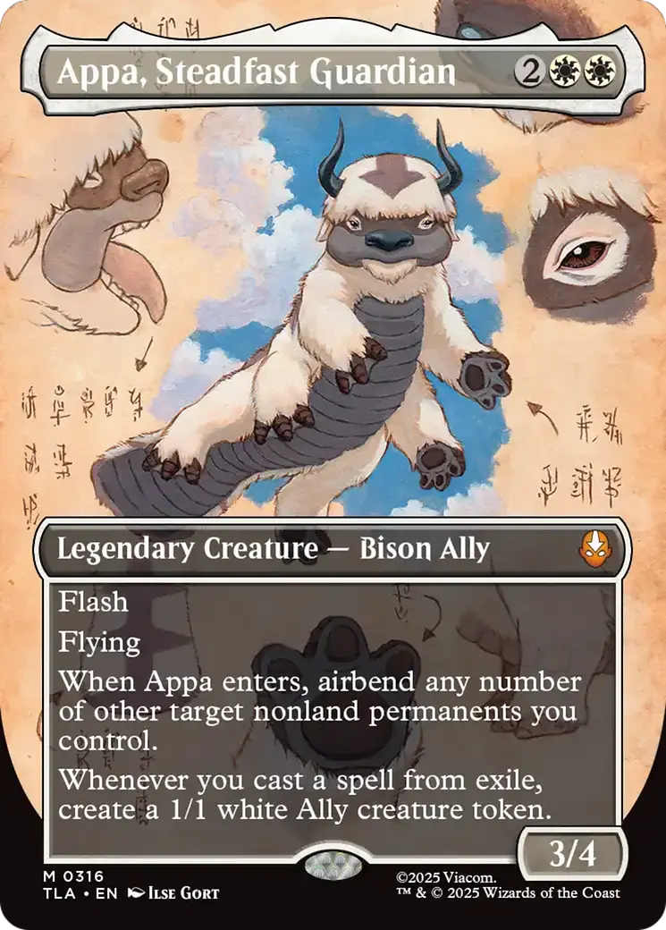 Appa, Steadfast Guardian (Borderless) [Avatar: The Last Airbender] 1