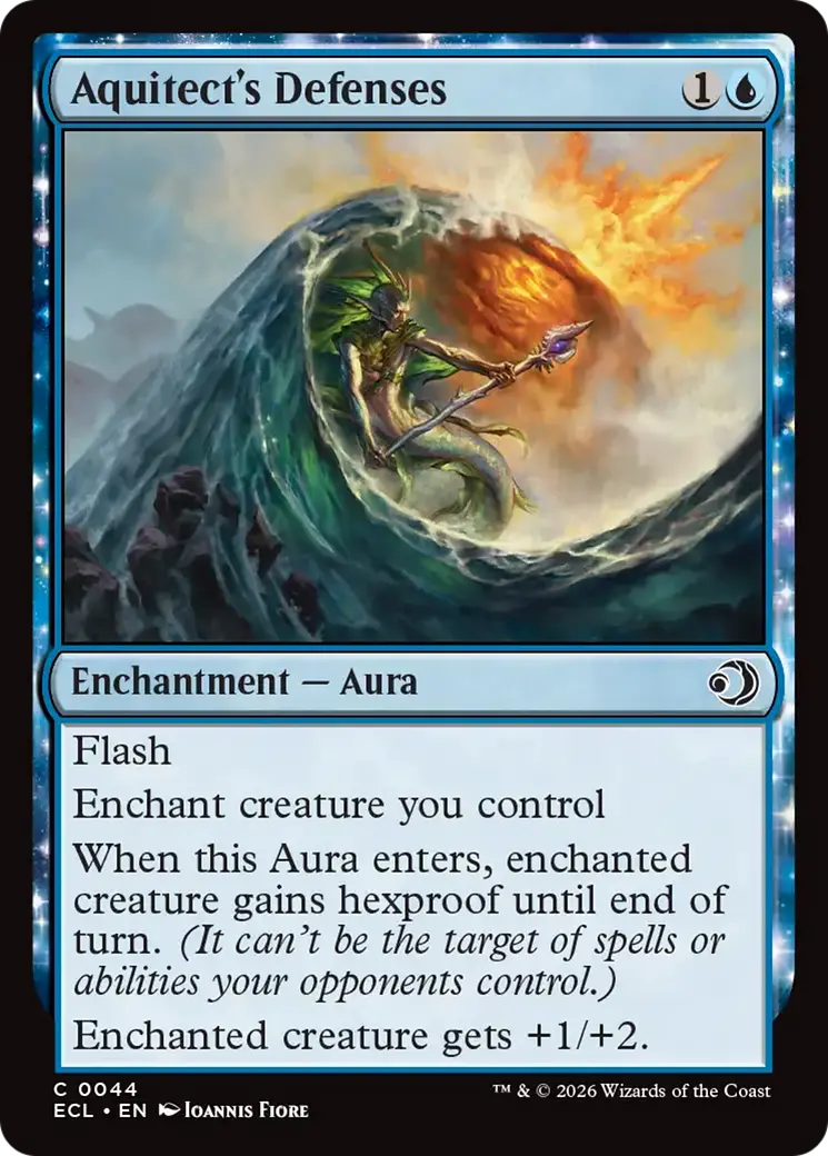 Aquitect's Defenses [Lorwyn Eclipsed] 1