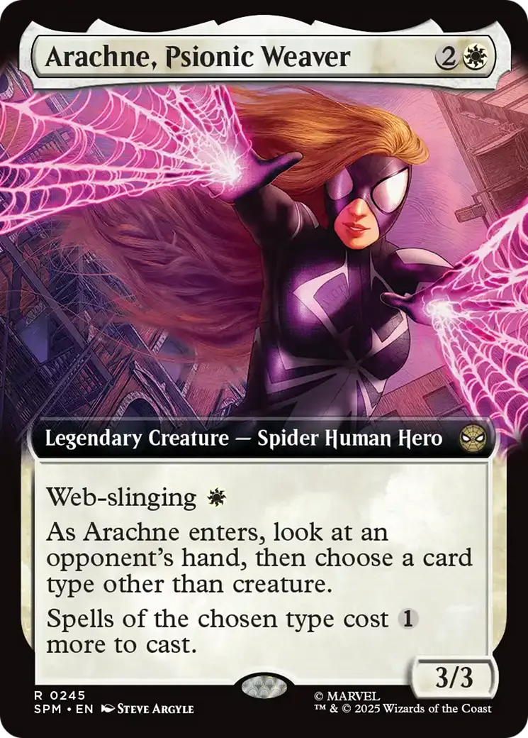 Arachne, Psionic Weaver (Extended Art) [Marvel's Spider-Man] 1