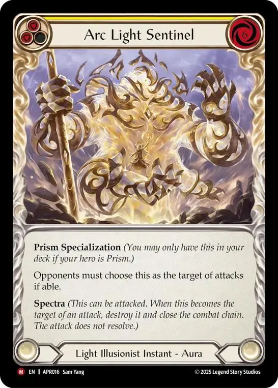 Arc Light Sentinel [Apr016] (Armory Deck: Legends Prism) 1