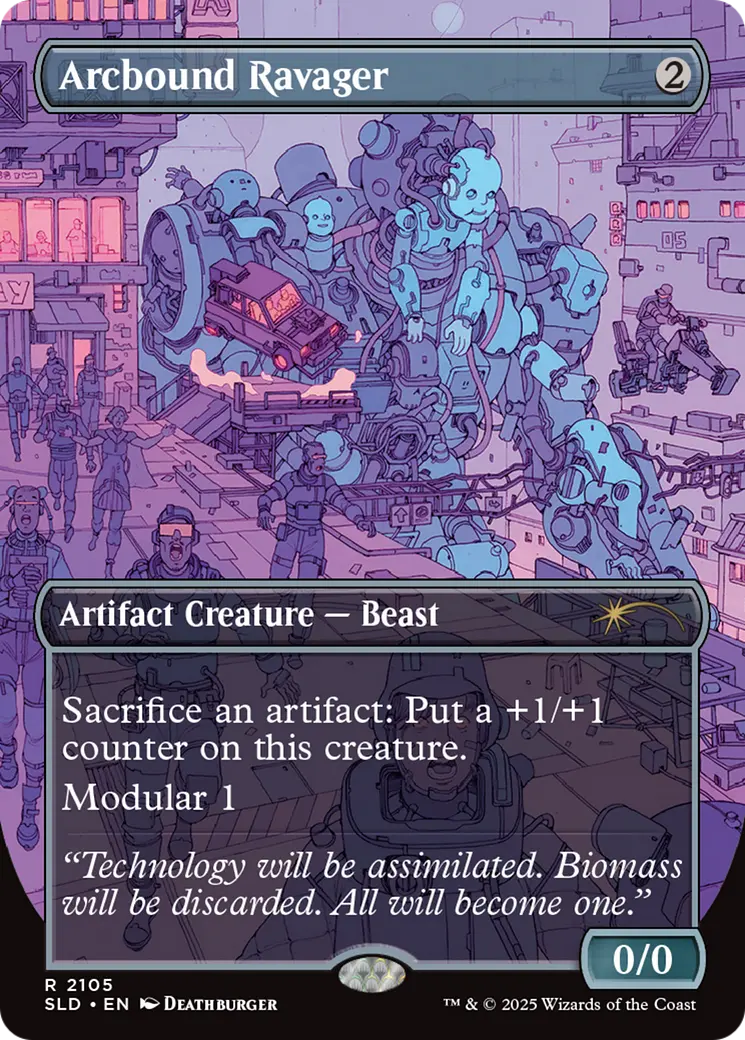 Arcbound Ravager (2105) (Galaxy Foil) [Secret Lair Drop Series] 1