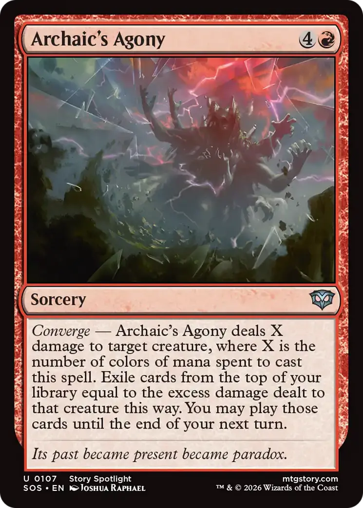 Archaic's Agony [Secrets Of Strixhaven] 1