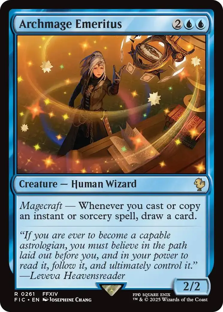 Archmage Emeritus (Surge Foil) [Final Fantasy Commander] 1