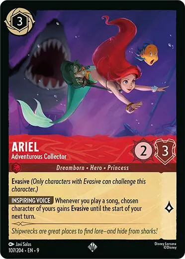 Ariel - Adventurous Collector (107/204) [Fabled] 1