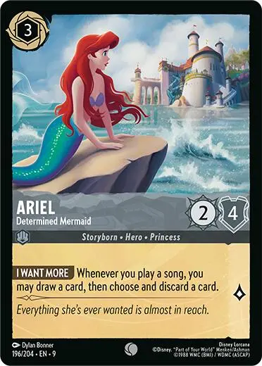 Ariel - Determined Mermaid (196/204) [Fabled] 1