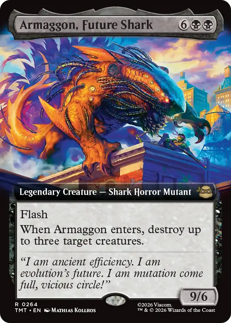 Armaggon, Future Shark (Extended Art) [Teenage Mutant Ninja Turtles] 1